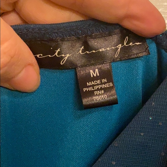 City Triangles Halter Top Formal Dress - Picture 4 of 5